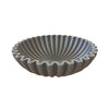 Fluted Resin Decorative Bowl