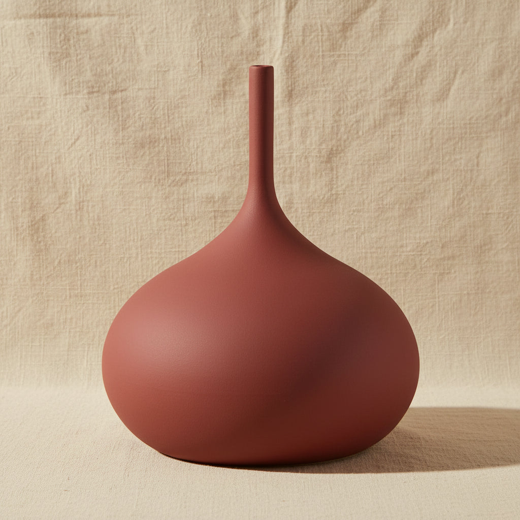 White Porcelain Decorative Vase