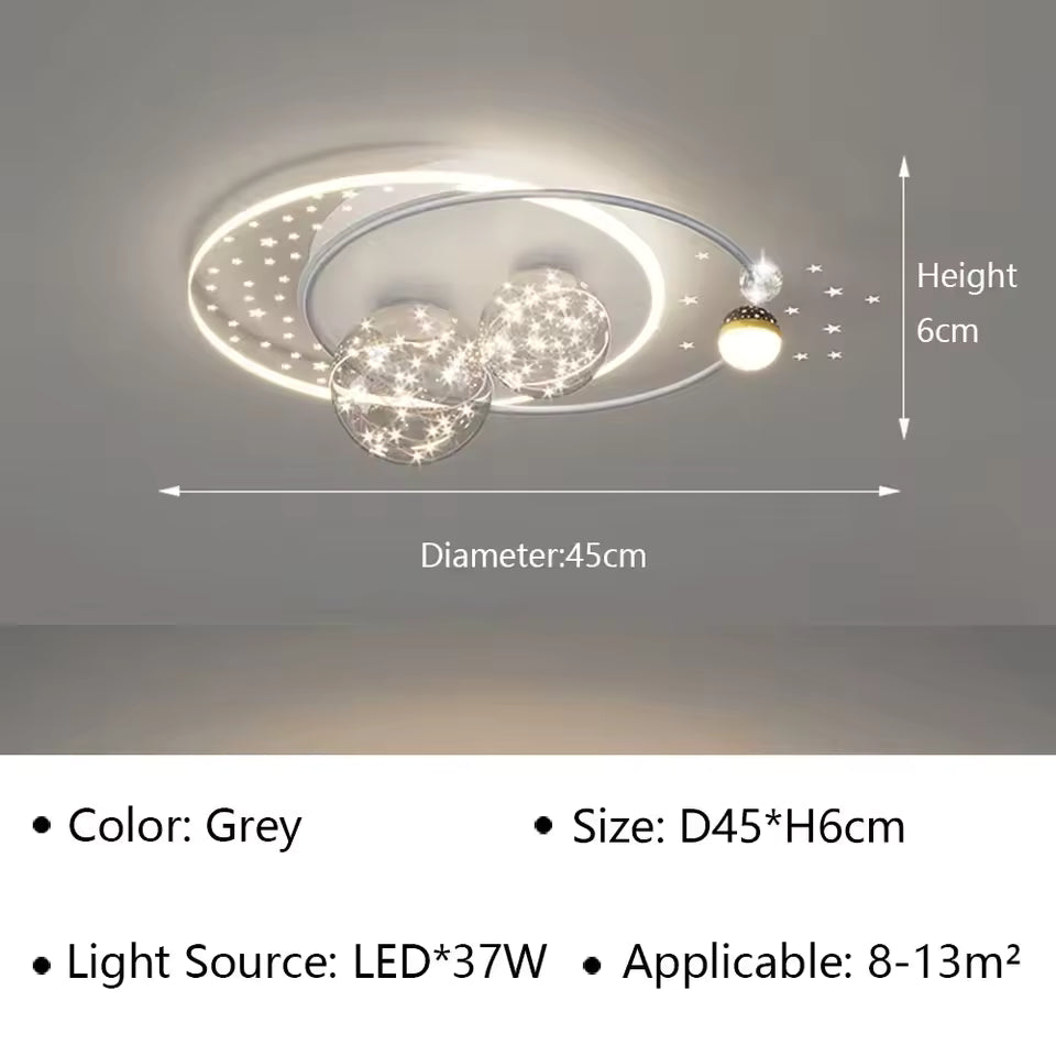 Modern LED Ceiling Lamp for Living Room & Bedroom