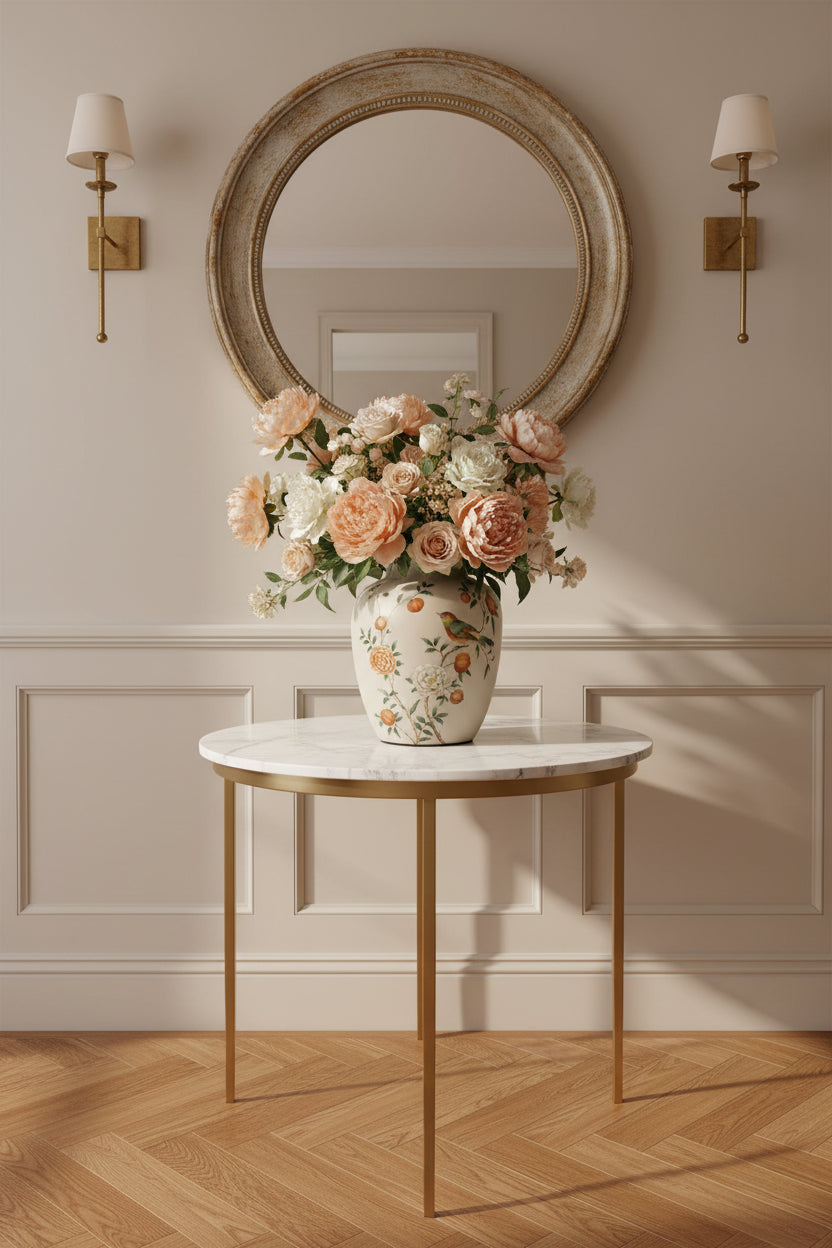 European-Style Ceramic Tabletop Vase