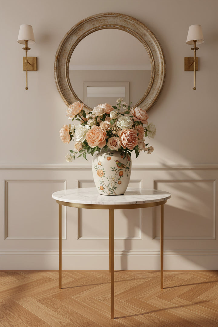 European-Style Ceramic Tabletop Vase