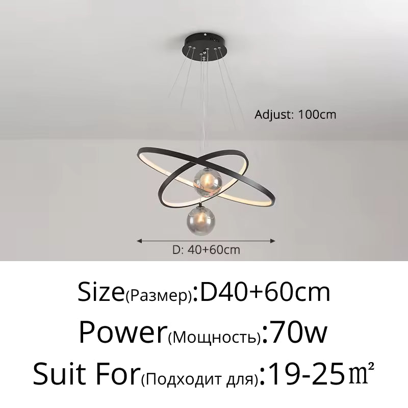 Modern Nordic LED Pendant Chandelier