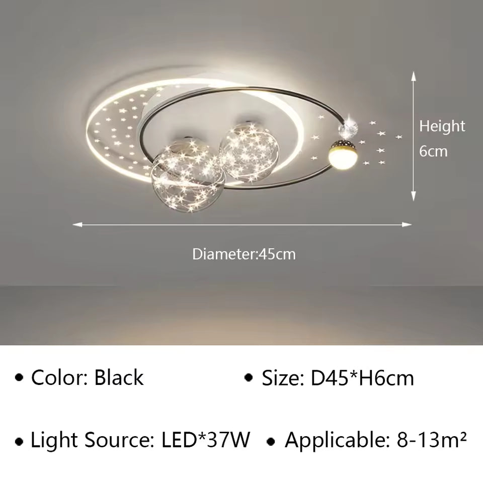 Modern LED Ceiling Lamp for Living Room & Bedroom