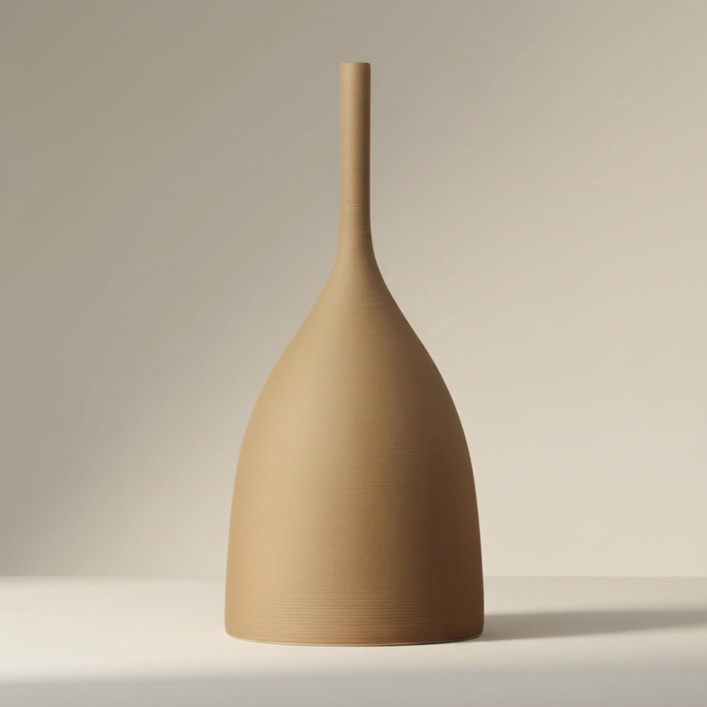 White Porcelain Decorative Vase