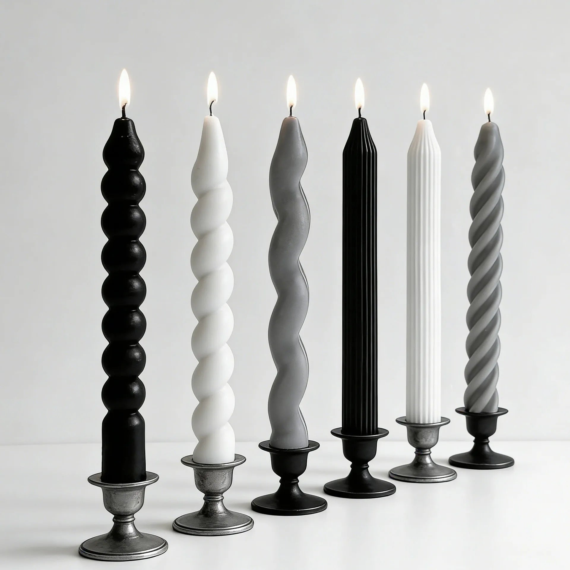 Geometric Silicone Candle Mold