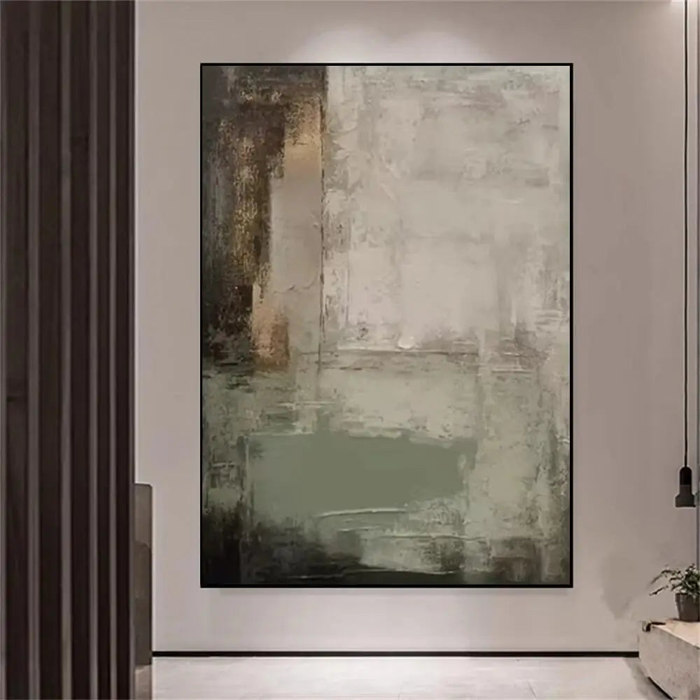 Hand-Painted Abstract Oil Painting on Canvas