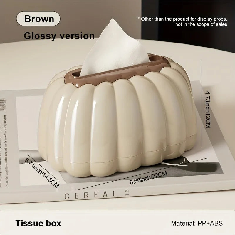 Plastic Tissue Box Cover with Lid – Modern Living Room Accent