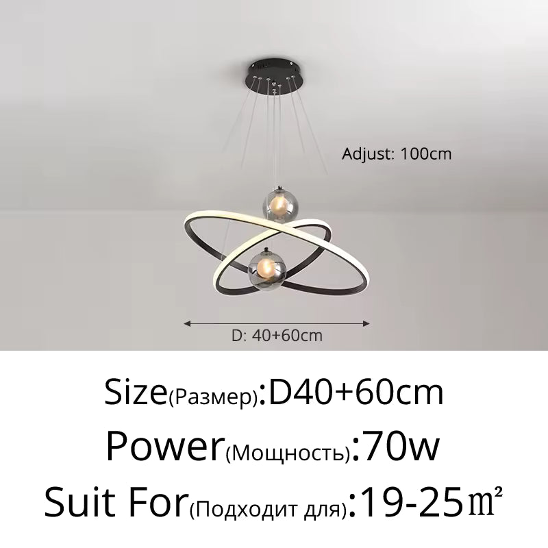 Modern Nordic LED Pendant Chandelier