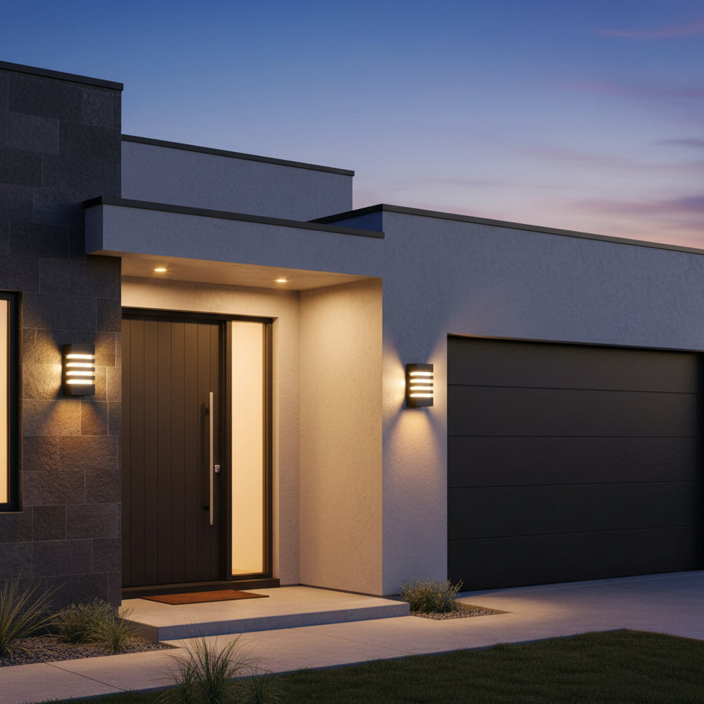 IP65 Outdoor LED Wall Sconce – E27 Aluminum