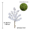Artificial White Cherry Blossom Branch