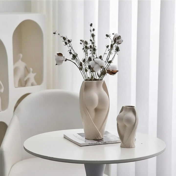 Body Figure Ceramic Tabletop Vase