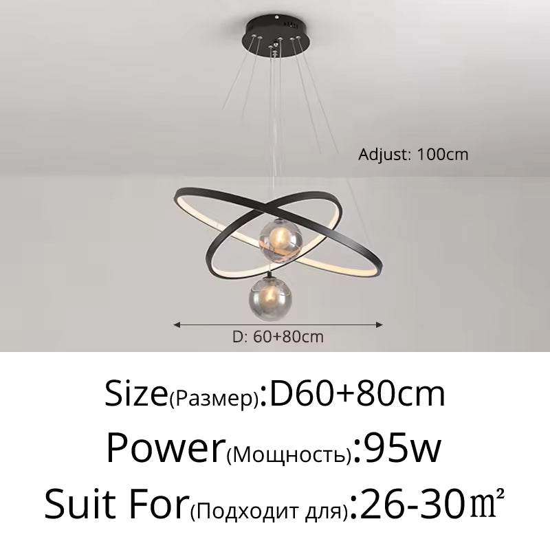 Modern Nordic LED Pendant Chandelier