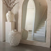 Luxury Wood & Glass Floor Mirror