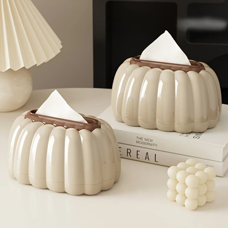 Plastic Tissue Box Cover with Lid – Modern Living Room Accent