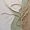 Botanical Triptych Canvas Print Set | Sage Green Wabi-Sabi