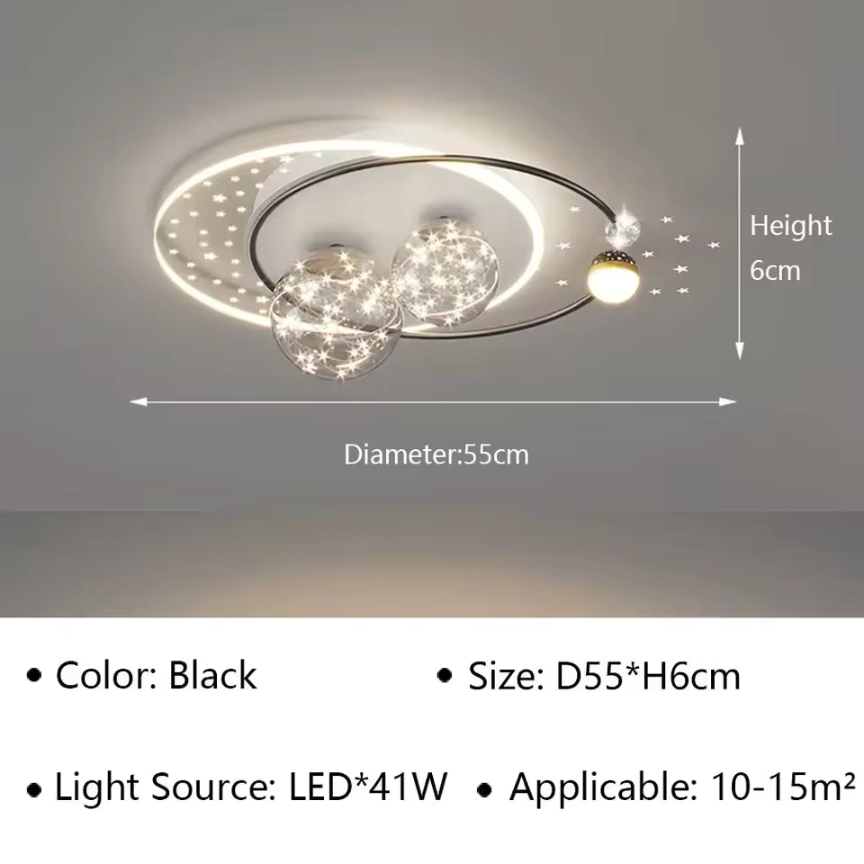 Modern LED Ceiling Lamp for Living Room & Bedroom