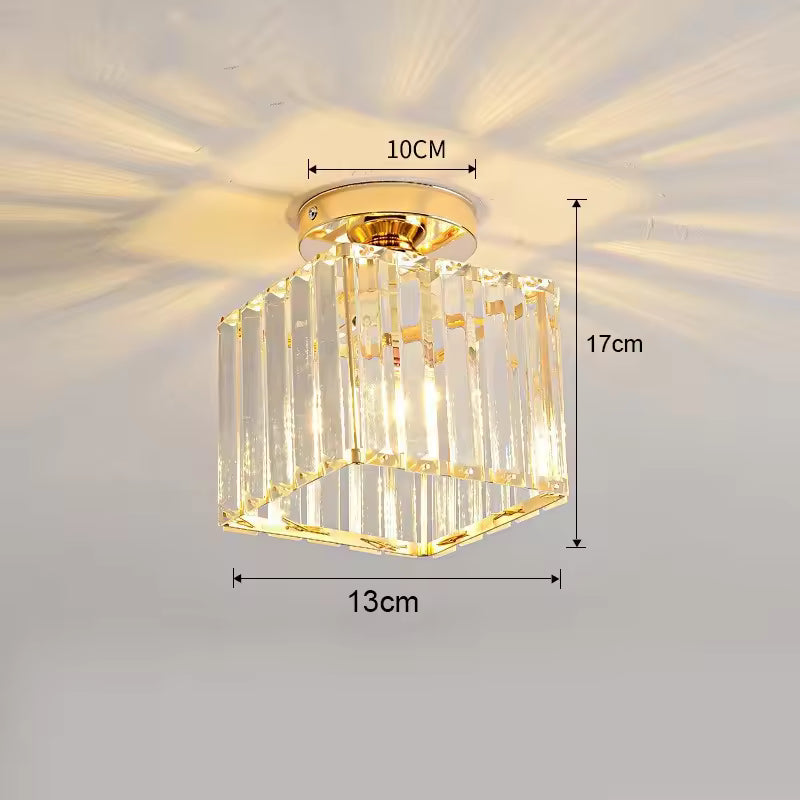 Crystal & Glass Chandelier
