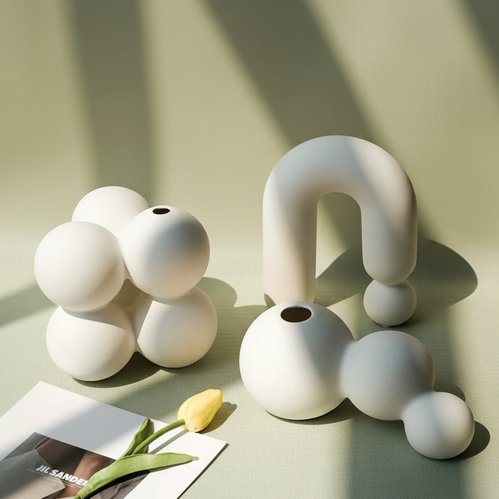 Nordic Ceramic Decorative Vase