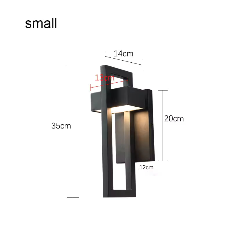 Waterproof Vintage Outdoor LED Wall Light
