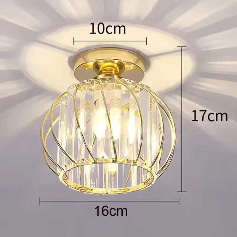 Crystal & Glass Chandelier