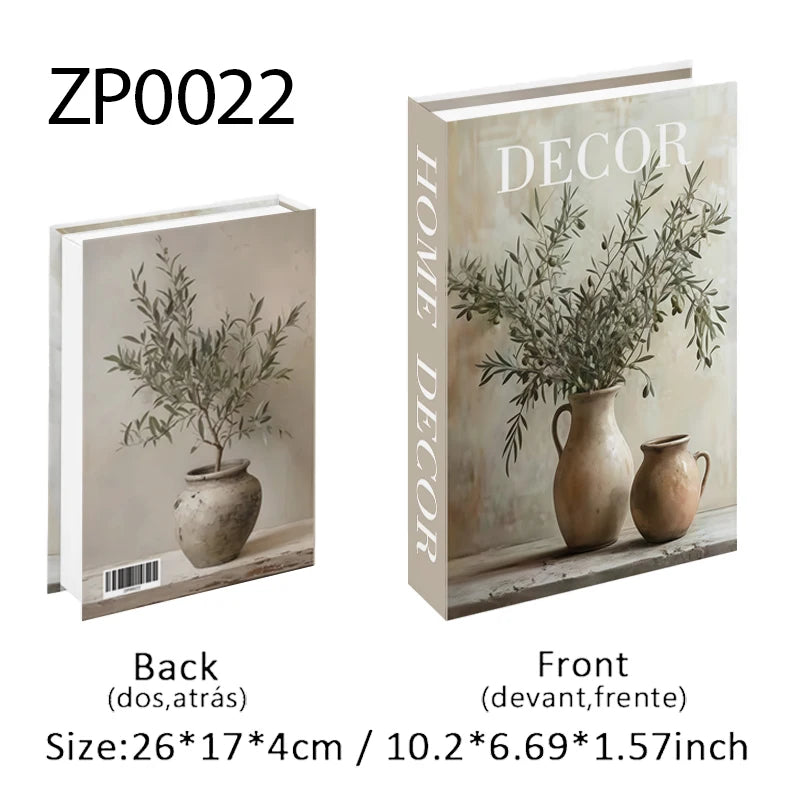 Decorative Fake Book Storage Box