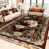 Floral Area Rug | Soft Flannel Carpet for Living Room, Bedroom & Hallway