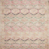 Floral Mandala Area Rug | Non-Slip Washable Carpet for Living Room, Bedroom & Entryway