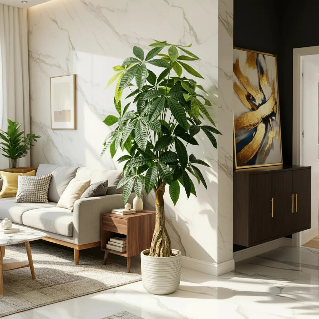 Artificial Money Tree – Faux Indoor Floor Plant