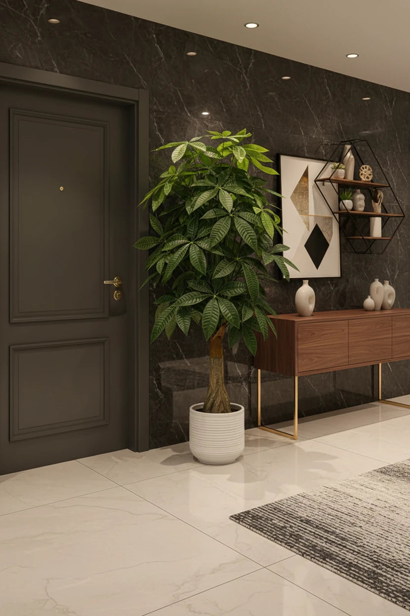 Artificial Money Tree – Faux Indoor Floor Plant