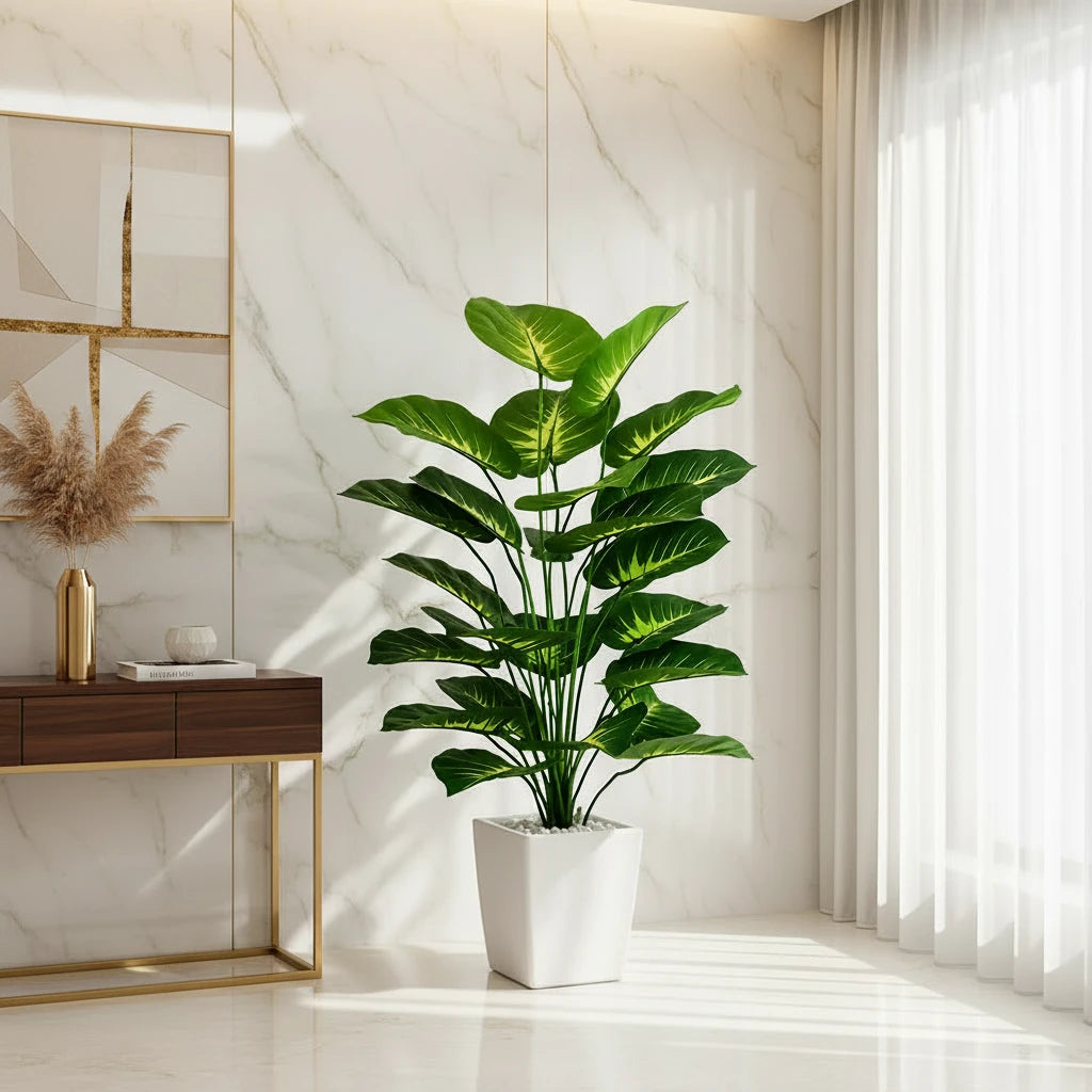 Artificial Tropical Plant – Faux Greenery Indoor Floor Décor