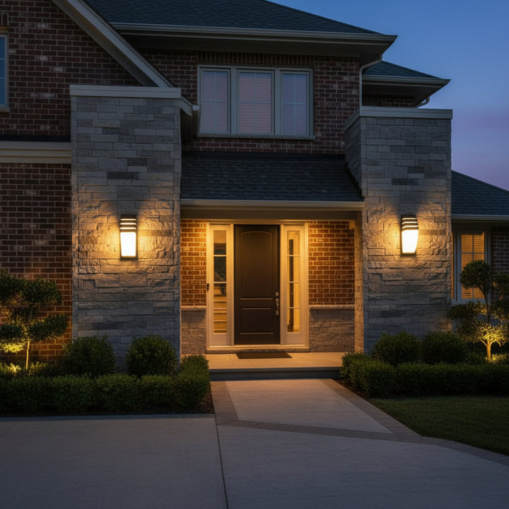 IP65 Outdoor LED Wall Sconce – E27 Aluminum