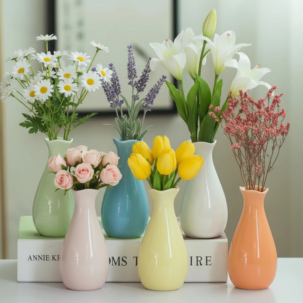 Mini Ceramic Hydroponic Vase
