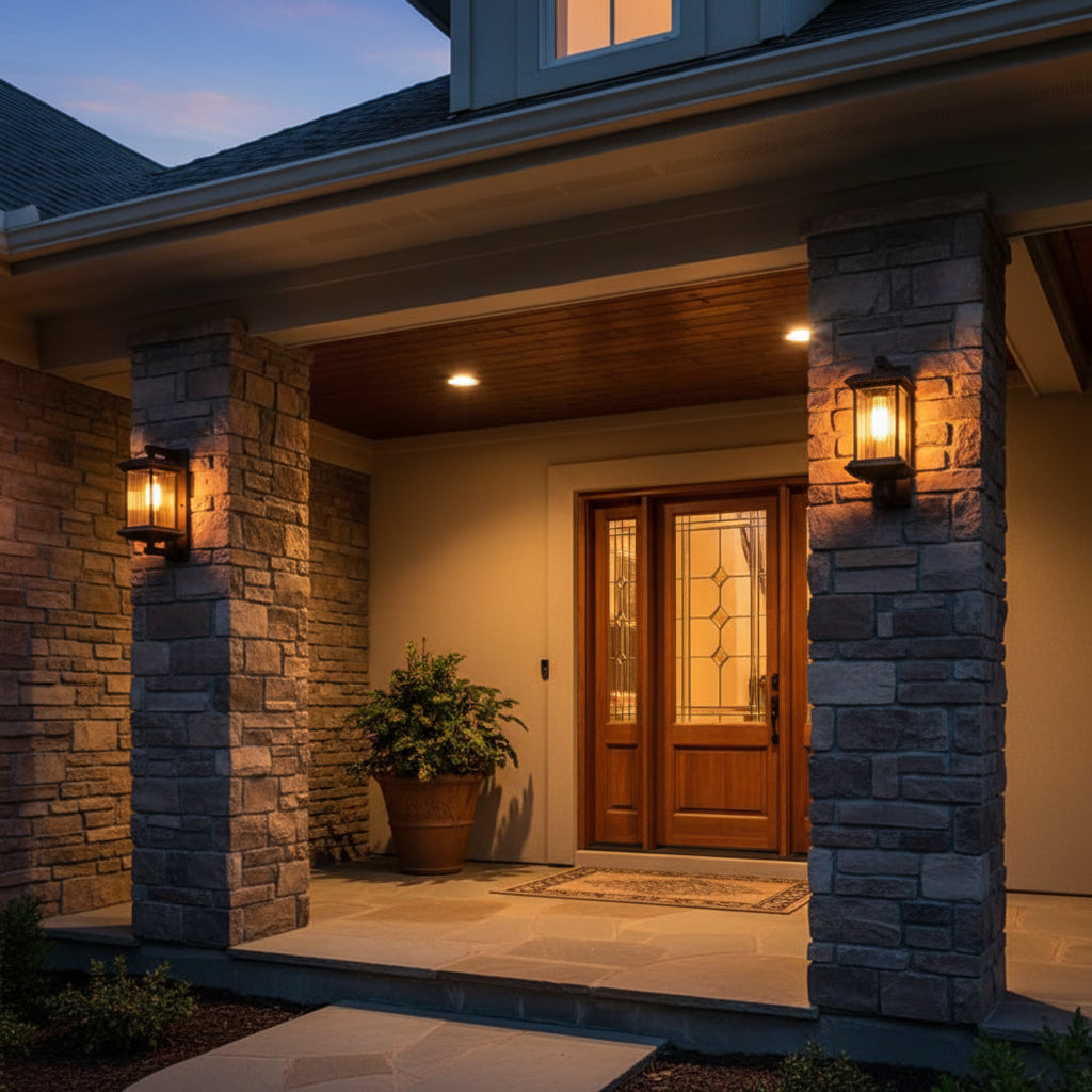 Outdoor Metal Wall Lamp