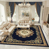 Persian Floral Area Rug | Washable Non-Slip Carpet for Living Room, Bedroom & Entryway