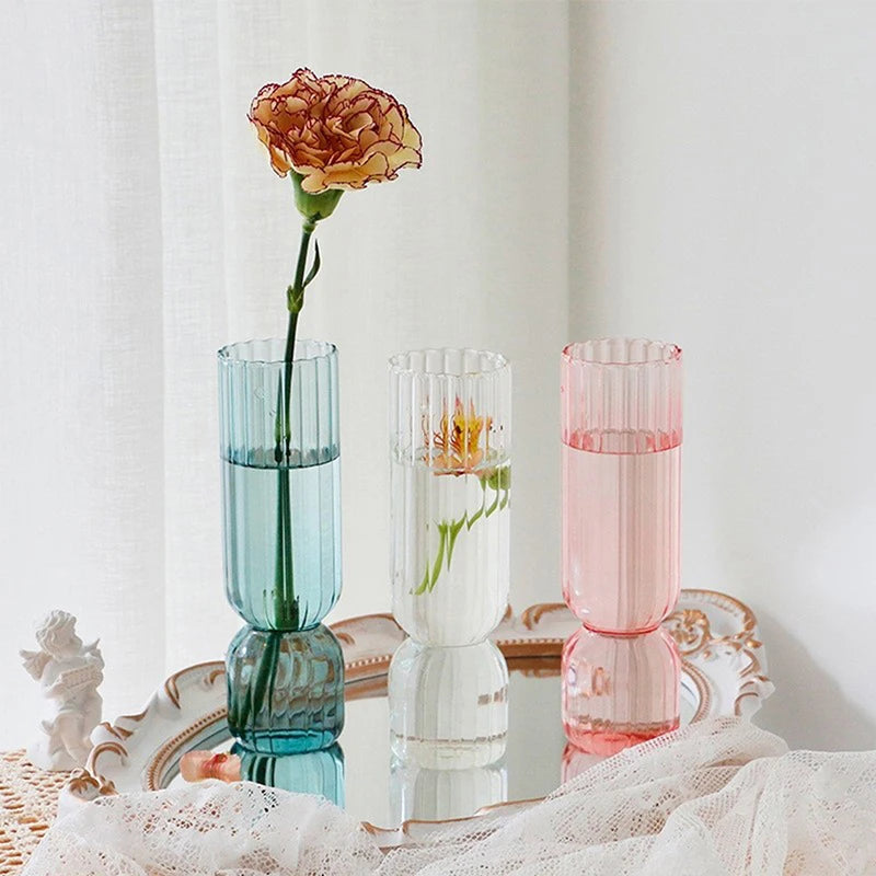 Glass Crystal Bud Vase