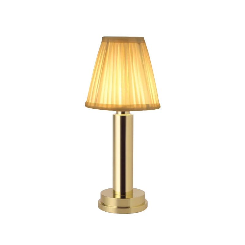 Modern Iron LED Desk Lamp – USB Rechargeable