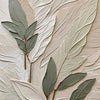 Botanical Triptych Canvas Print Set | Sage Green Wabi-Sabi