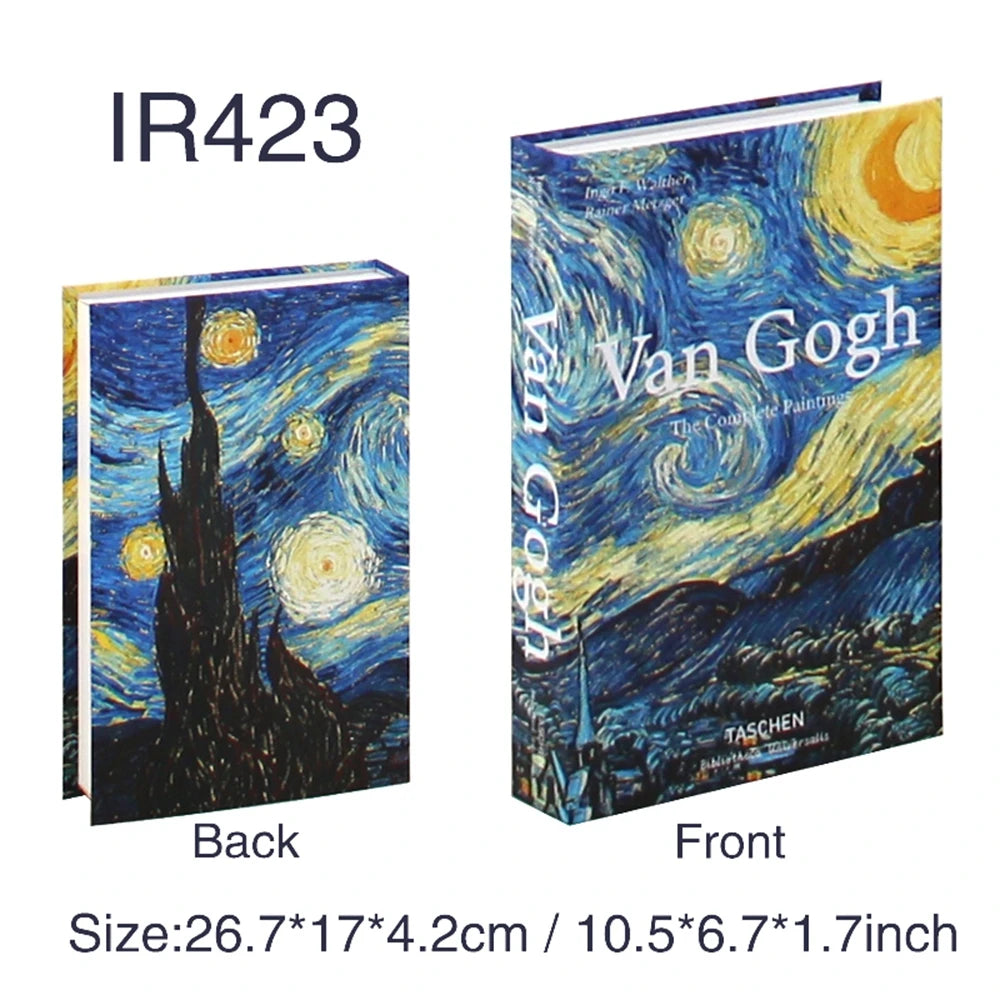 Decorative Fake Book Box – Modern Home Décor Storage Ornament
