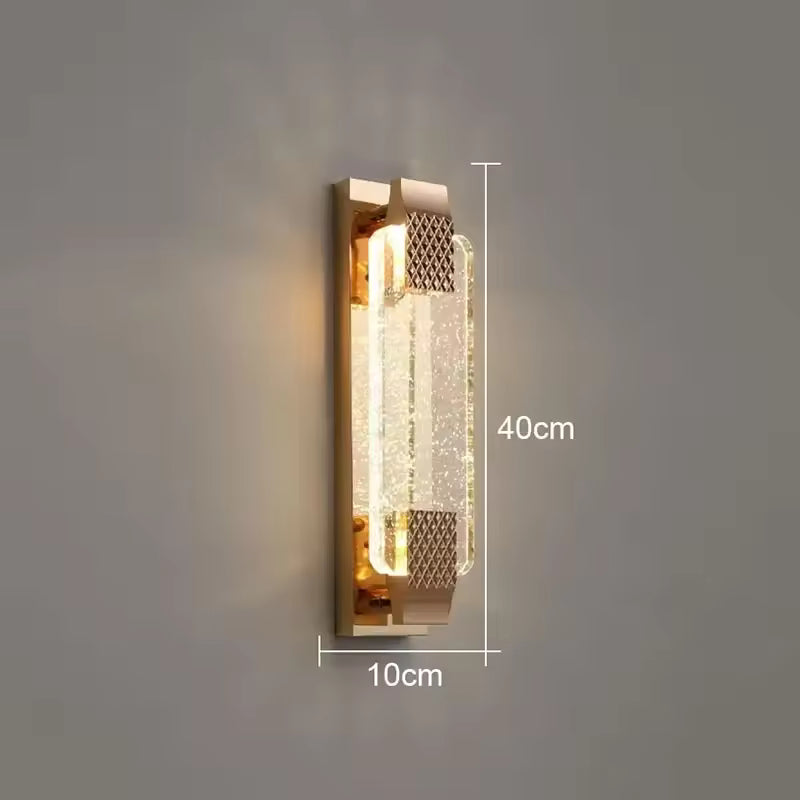 Luxury Crystal Bubble Wall Sconce