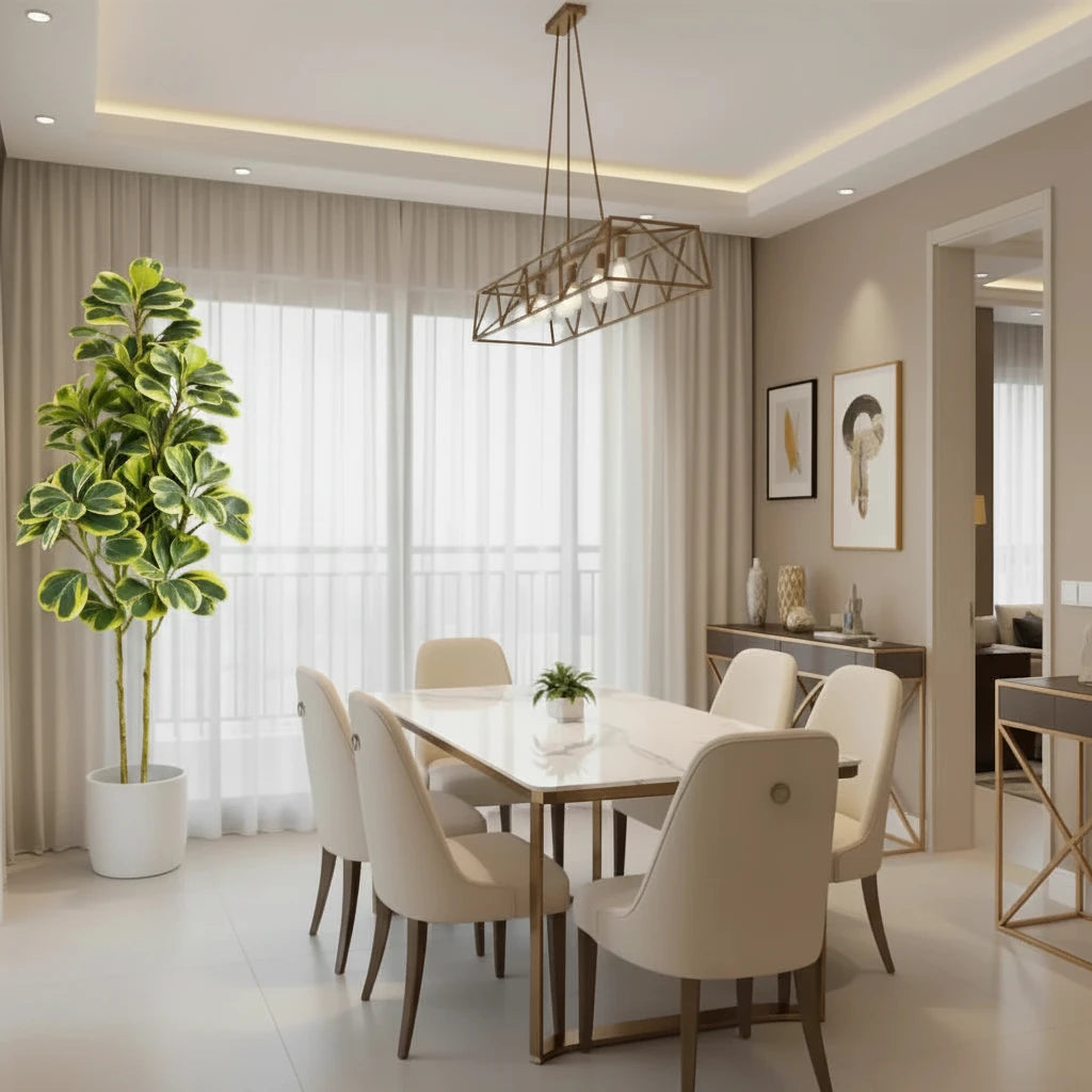 Faux Ficus & Banyan Branch Tree