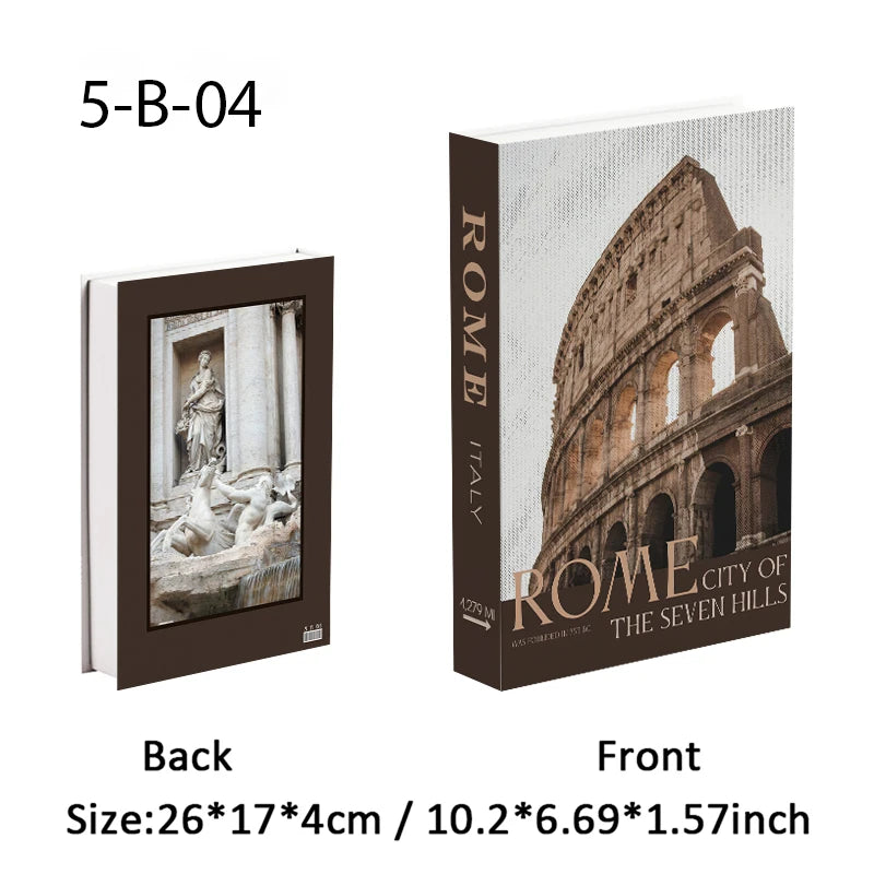 Decorative Fake Book Storage Box