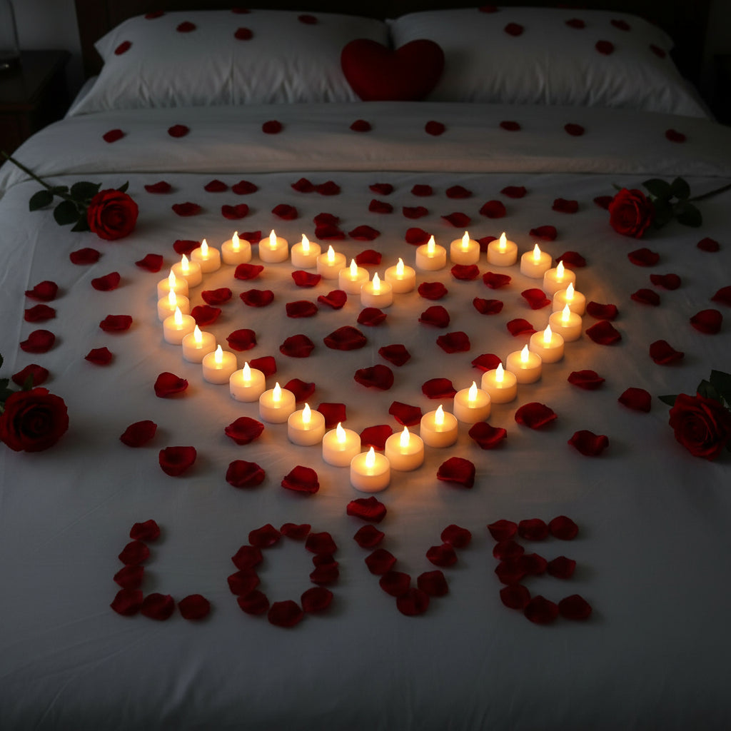 Flameless LED Tea Light Candles