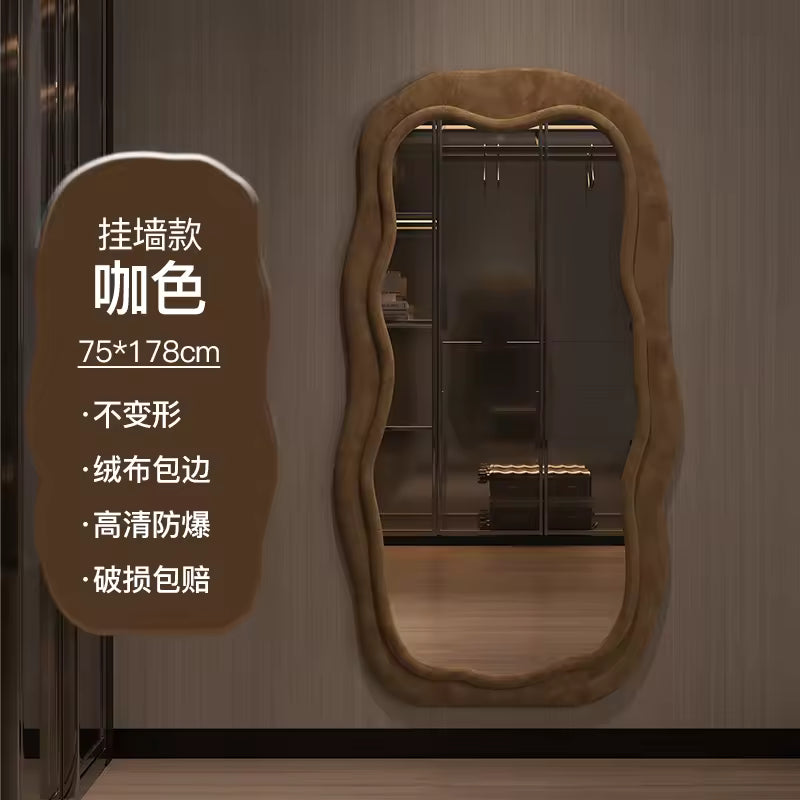 Moroccan-Style Full-Length Floor Mirror