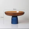 Crystal Glass Decorative Fruit Tray | Luxury Coffee Table Centrepiece