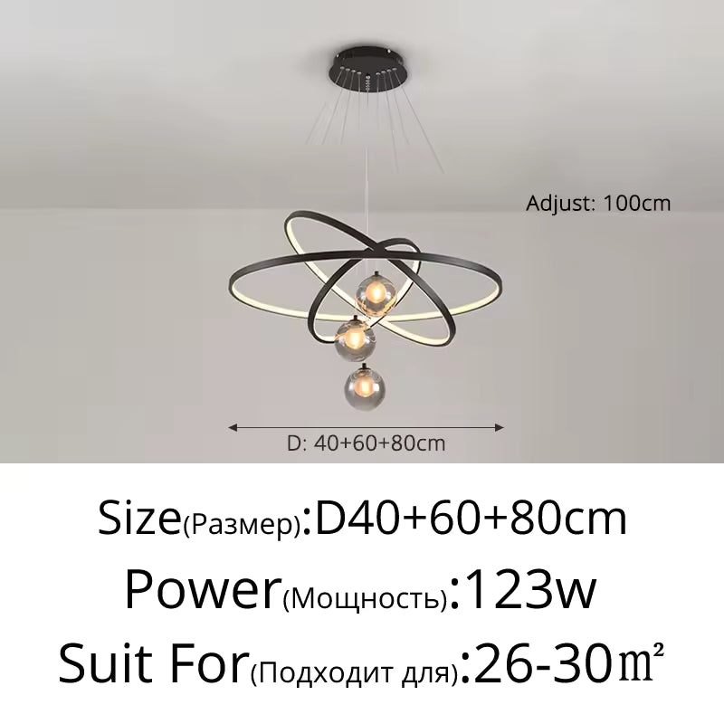 Modern Nordic LED Pendant Chandelier