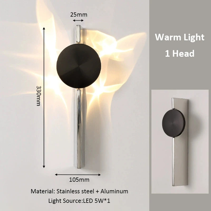 Nordic Corrugated LED Wall Sconce