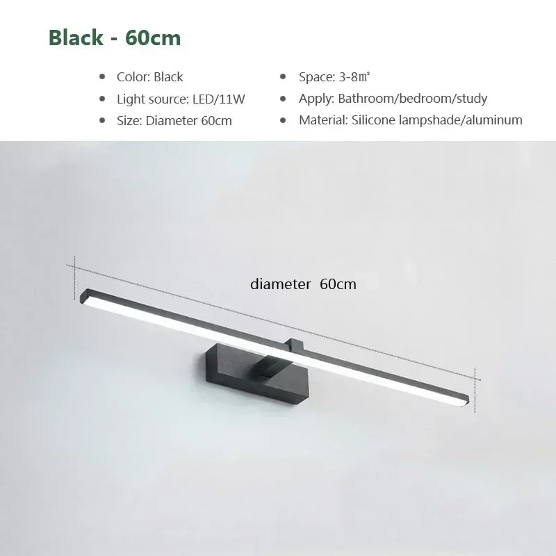 Modern LED Vanity Mirror Wall Light