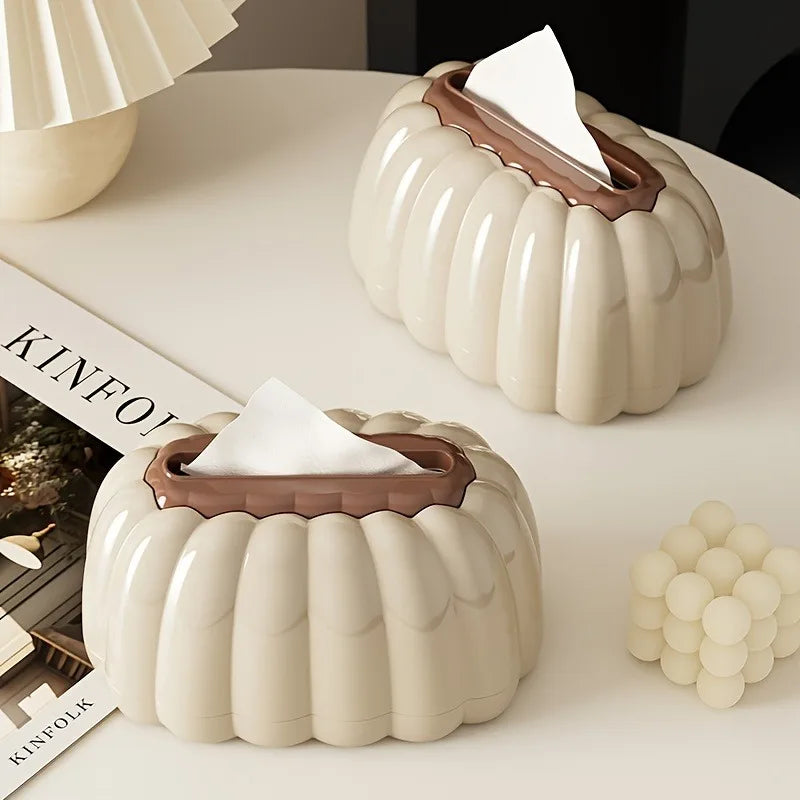 Plastic Tissue Box Cover with Lid – Modern Living Room Accent