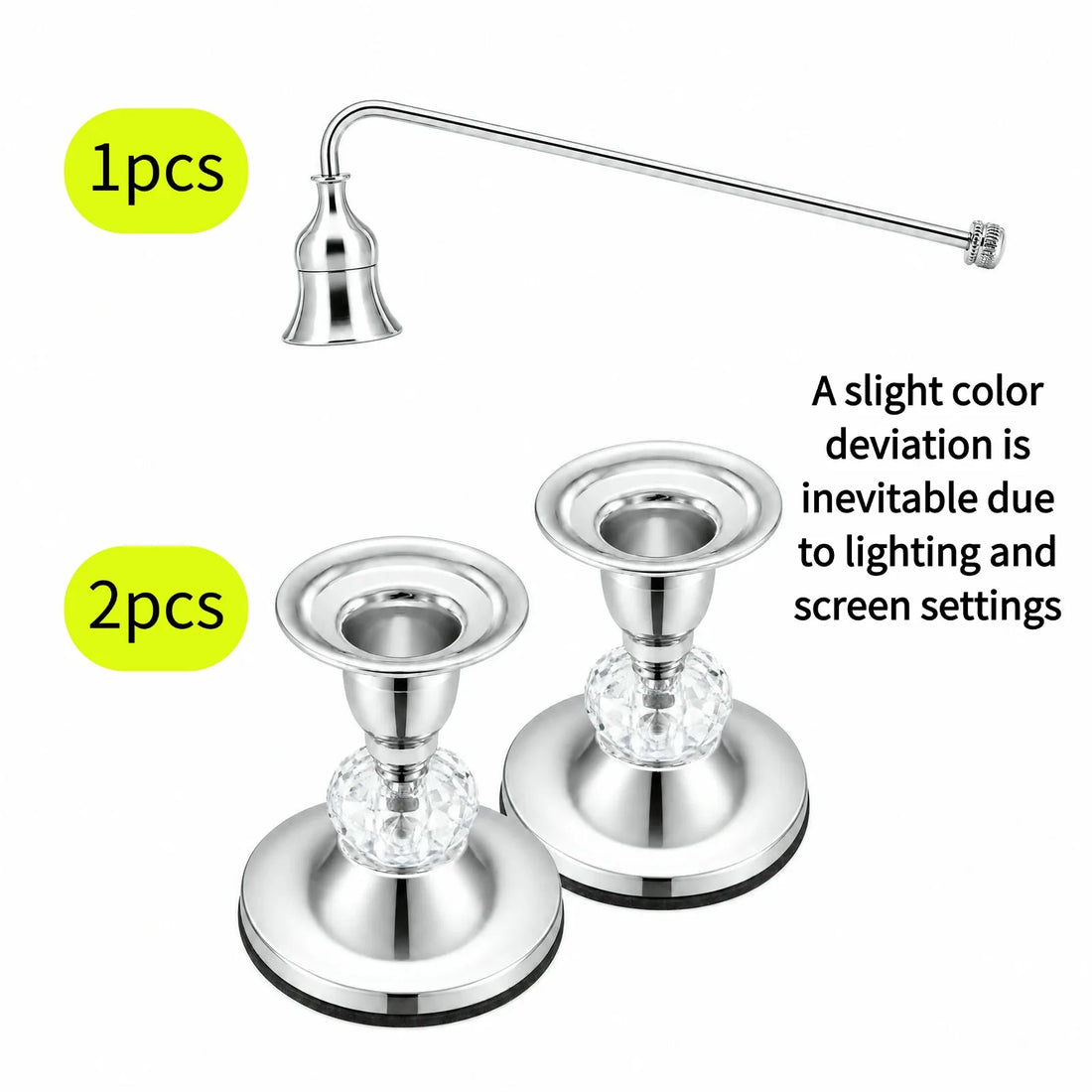 Metal Taper Candlestick Holders