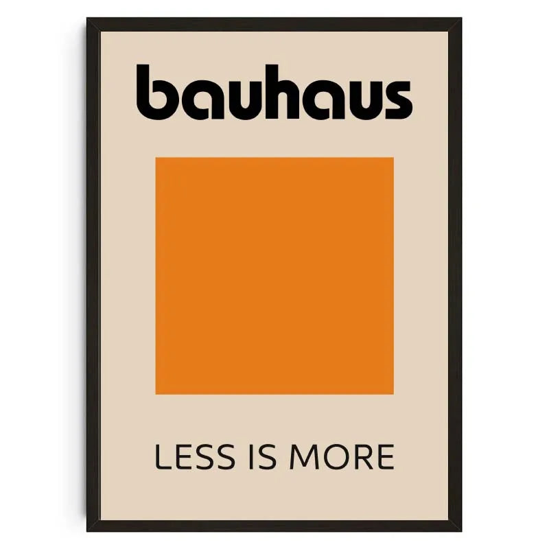 Mid-Century Modern Bauhaus Abstract Geometric Wall Art